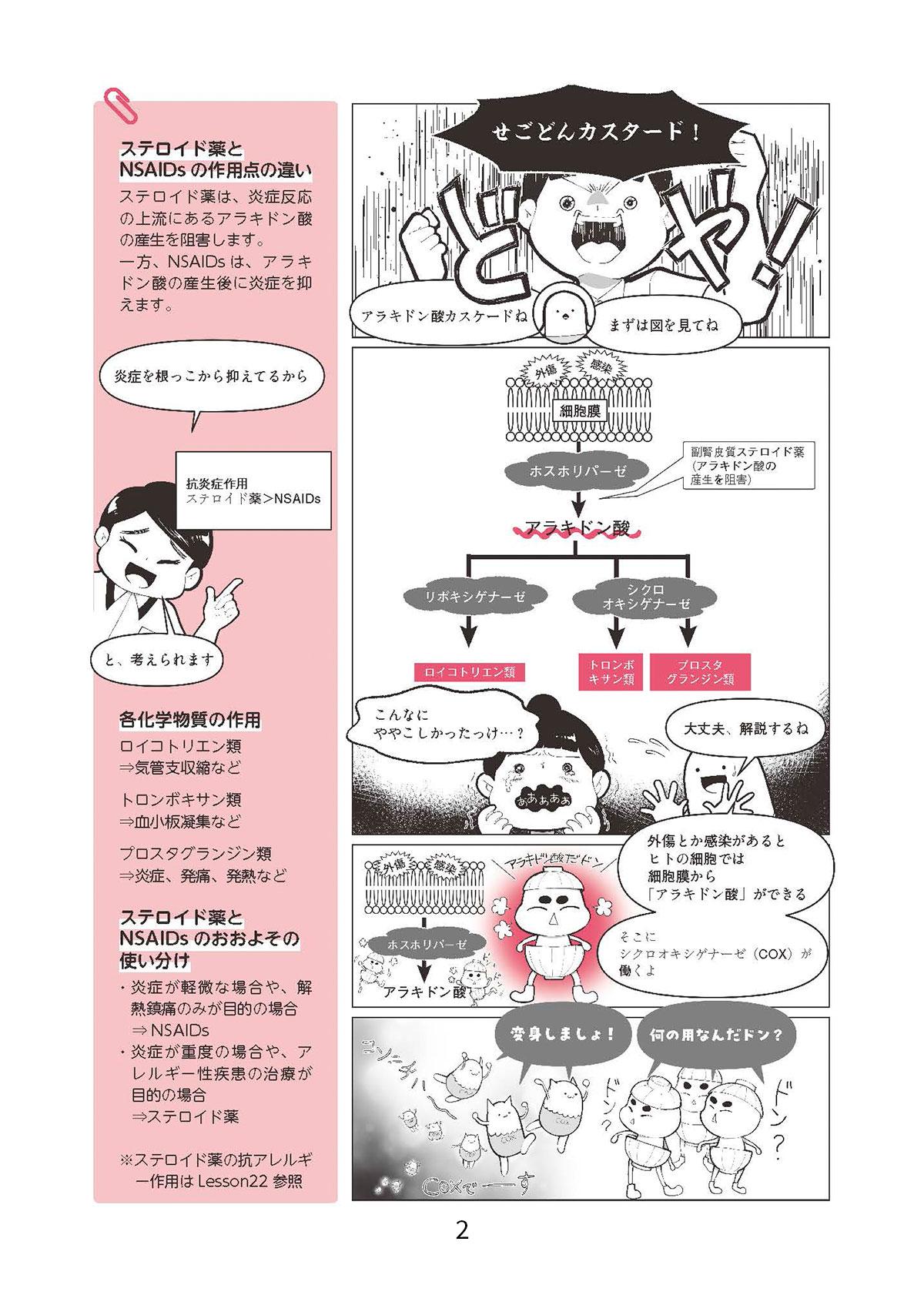 Lesson23　抗炎症・解熱鎮痛薬2